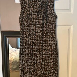 Elegant Black and Tan Women's Dress
